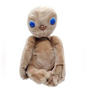 Vintage ET Plush Showtime Stuffed Animal 12" Alien UFO Retro 80s Movie Doll